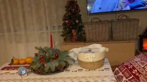 Наряжаю свой деревенский дом к Новому году