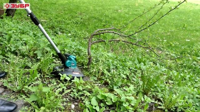 Аккумуляторный триммер ЗУБР ТА-185-21 смотреть онлайн