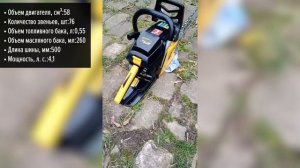 Бензопила Denzel DGS-5820