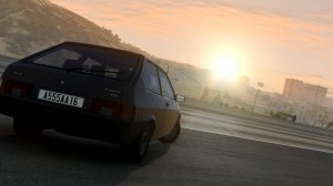 Газелист торопился за заказом к клиенту. BEAMNG