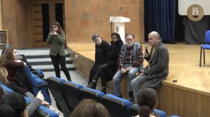 Показ фильма «Яша и Леонид Брежнев» в РАУ.