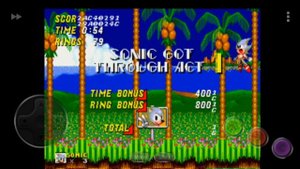 BLUE SUPER SONIC IN SONIC 2 ANDROID