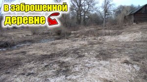 Какие Находки в заброшенной деревне можно найти!Коп старины с металлоискателем!