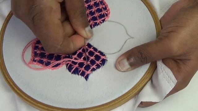 Hand Embroidery | Fantasy Flower Stitch | Bordado Fantasía | Hand Embroidery Tutorial For Beginners