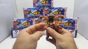 Обзор игрушек Оптимус Прайм и Гримлок из к\ф Трансформеры 1-step из KO-версия