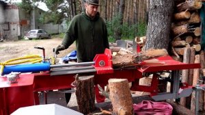 Дровокол гидравлический бензин лифан 15лс