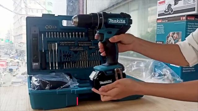 Аккумуляторная дрель-шуруповерт Makita DHP482SYE смотреть онлайн