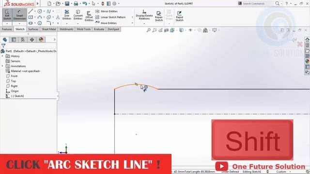 SOLIDWORKS TUTORIAL - REVOLVE FEATURE PART I | 3D CAD | FUNDAMENTAL ...