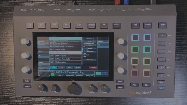 Waldorf Iridium Core: Loading Programs