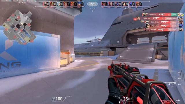 60 Ping VS 10 Ping VALORANT DM смотреть онлайн