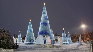 Новый год в Самаре. Площадь Куйбышева