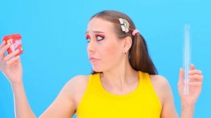 Большая, Средняя и Маленькая еда Челлендж от PaRaRa Challenge