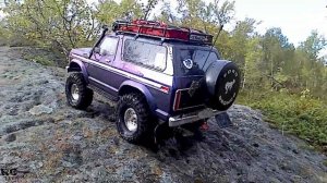 Traxxas TRX4 Ford Bronco 79's , trip to the lake.
