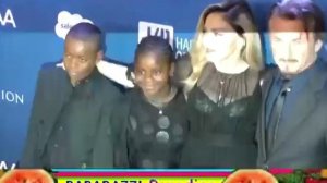 They're back: MADONNA and SEAN PENN step out with her kids at Haiti benefit gala