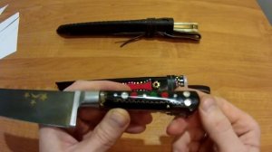 Проект "По кругу" Узбекские ножи ПЧАК мастер Бахром Юсупов - первое впечатление.