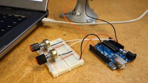 Using a VU meter with an Arduino