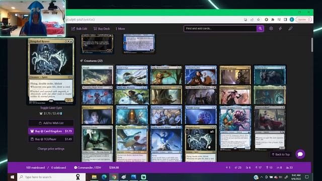 UPDATED - Queza, Augur of Agonies MTG EDH Deck (Draw and Drain) смотреть онлайн