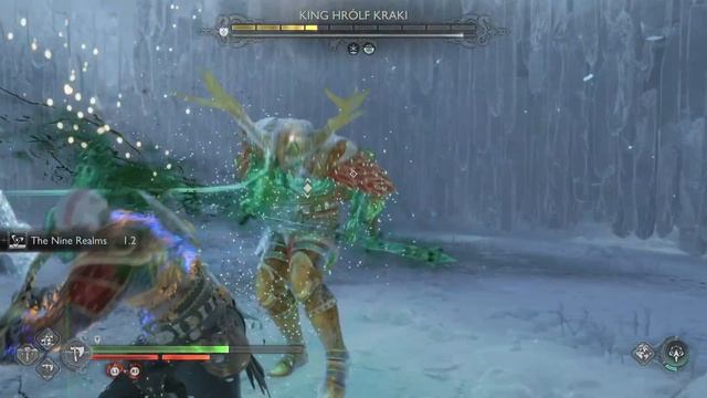 God of War Ragnarok - Give me GoW difficulty - Berserker King - 5 sec realm shift from amulet смотреть онлайн
