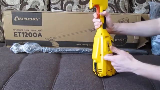 Электрический триммер Champion ET1200А смотреть онлайн
