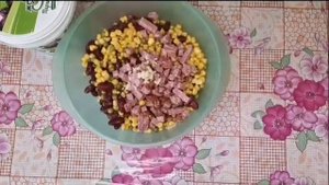 Салат "ТРИ БАНКИ"