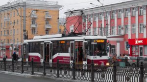 Трамвай БКМ 62103-3303. Покатушки по Барнаулу.