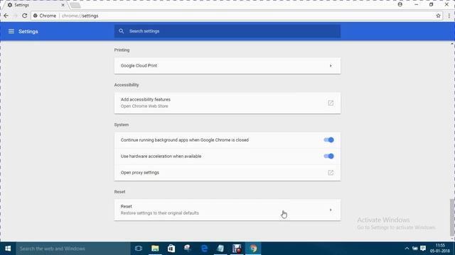 How to reset Google chrome browser смотреть онлайн