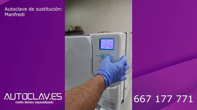 Autoclave Manfredi -  - Manual de uso смотреть онлайн