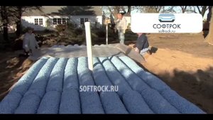 Септик своими руками. Монтаж SoftRock.