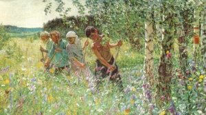 Июль "Песнь косаря" П.И. Чайковский