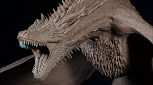 Лепим дракона из "Игры престолов" из пластилина Monster Clay | Пошаговый процесс