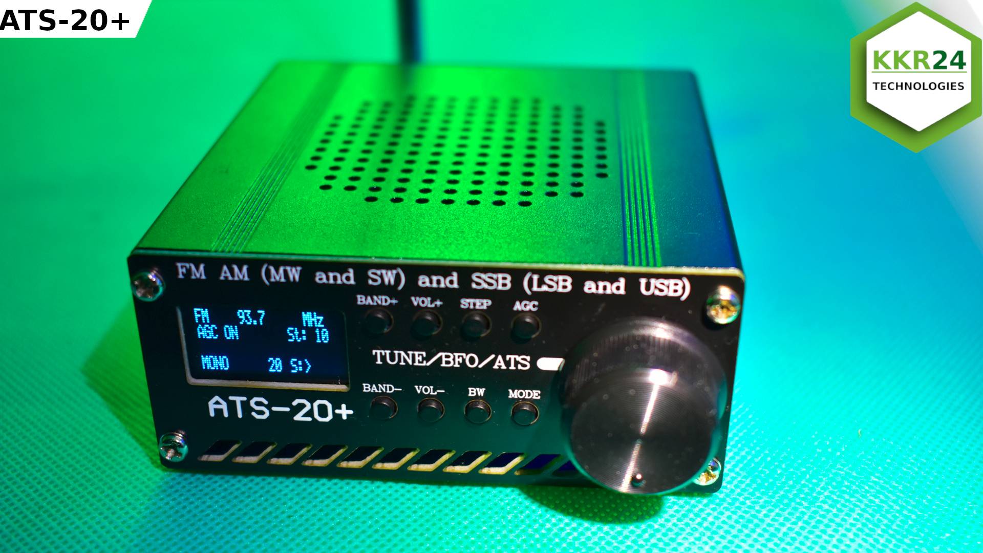 Радио приемник которого ВСЕ ЖДАЛИ!!! Обновленный ATS-20+ с стоковой прошивкой V1.1.5 смотреть онлайн