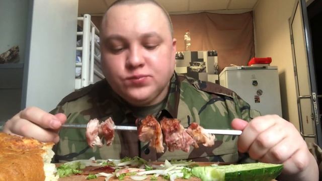 ШАШЛЫНДОС МУКБАНГ MUKBANG