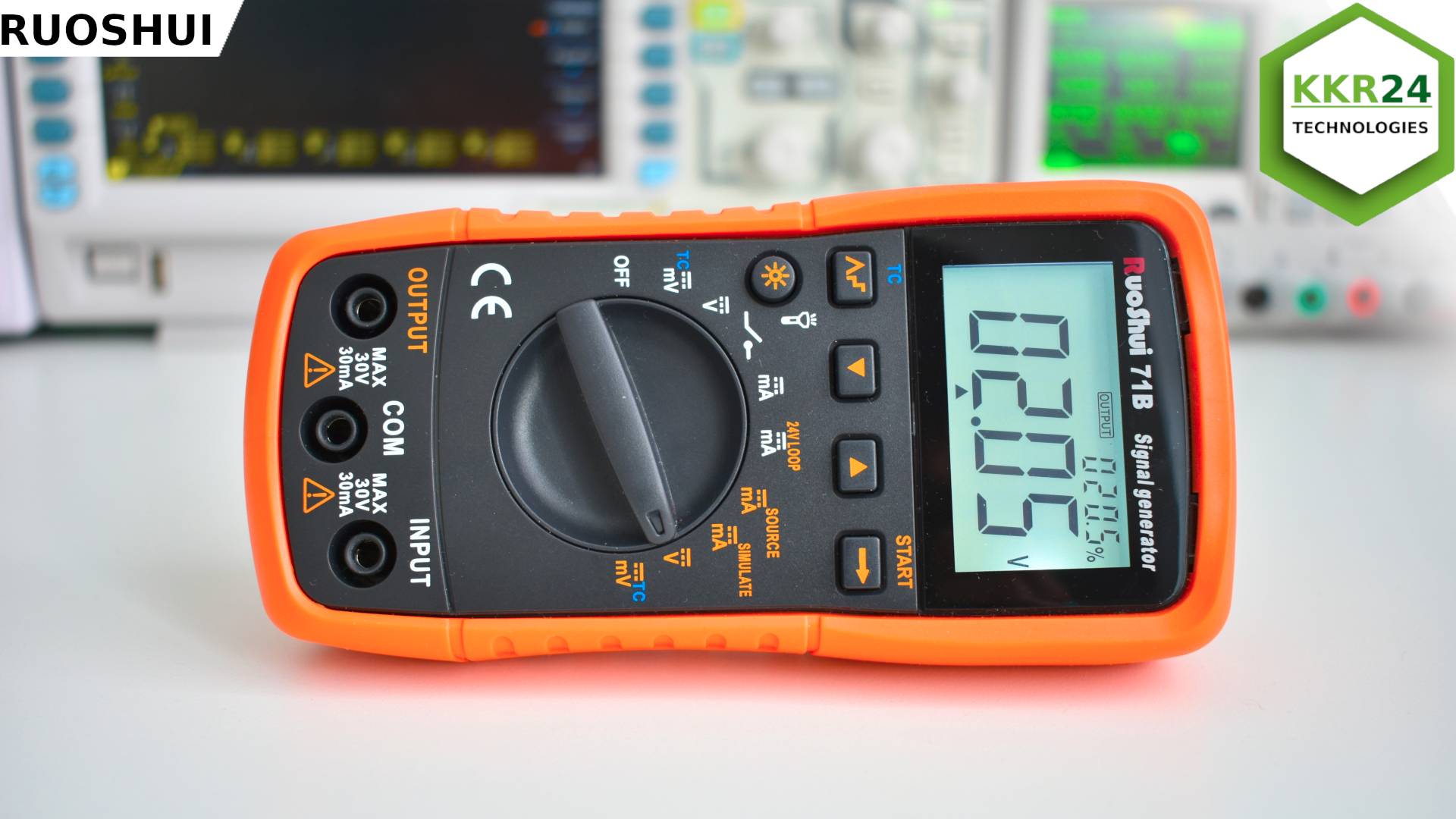 Цифровой мультиметр Ruoshui 71B смотреть онлайн