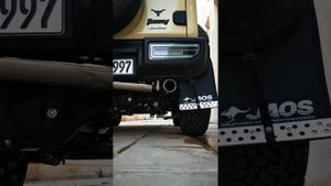 2019 Suzuki Jimny jb74 fujitsubo exhaust cold Start