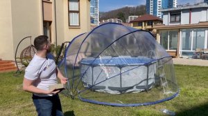 POOLTENT - краш тест