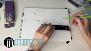 Как построить ромб по заданным диагоналям