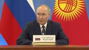 Владимир Путин. Неформальная встреча глав государств СНГ 25 декабря 2025 года