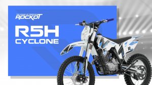 Обзор на эндуро мотоцикл ROCKOT R5H Cyclone! На обновленном двигателе  CB250-F 172FMM