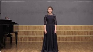 Попова Анастасия, ДМШ им. А.Б.Гольденвейзера