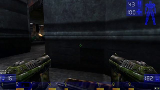 Unreal Tournament 99 commentary bot deathmatch -skilled (DM-Cybrosis) смотреть онлайн