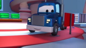 Carl the Super Truck is The Spring Truck in Car City| Trucks Cartoon for kids