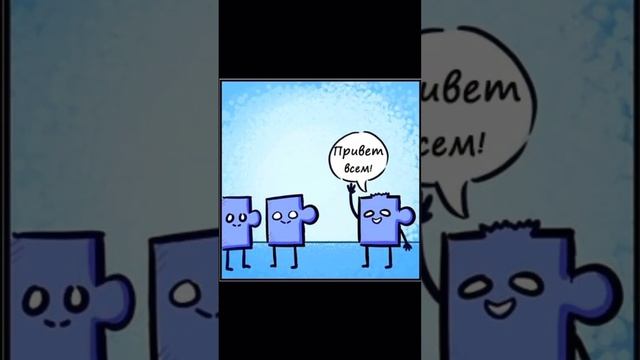 Blue puzzle story #comix #puzzle #story #shorts