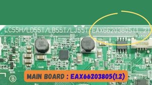 EAX66203805(1.2) LG 32LF550U-ZA TV nand firmware