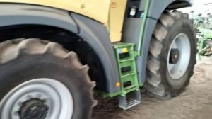 Кормоуборочный комбайн KRONE 630 BIG X  экспресс-обзор от Евгения Поваляева