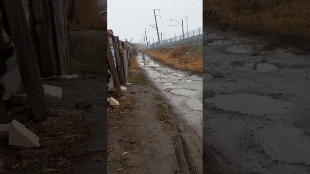 Яма на яме - на видео улица Сенная в Батайске. 😱