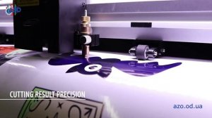 Режущий плоттер с функцией автоматической контурной резки С48AX vid8