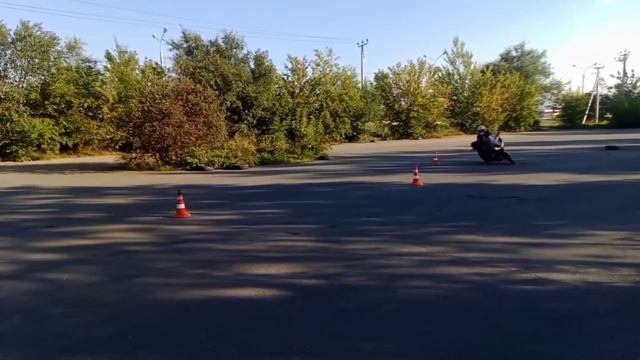 Gymkhana GP 2023 stage 5/Шереметьева Ольга Yamaha FZ-6 S/heat 5 смотреть онлайн