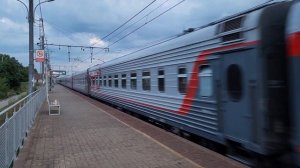 ЭП2К-360 втягивает поезд №144 Кисловодск-Москва | Акри
