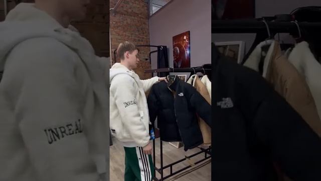 Куртка Барашка The North Face двусторонняя смотреть онлайн