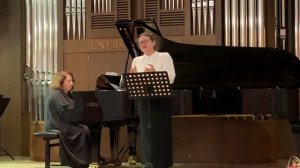 Р. Штраус, Посвящение, исп. Мария Желтова (сопрано), Марианна Шалитаева (ф-но)